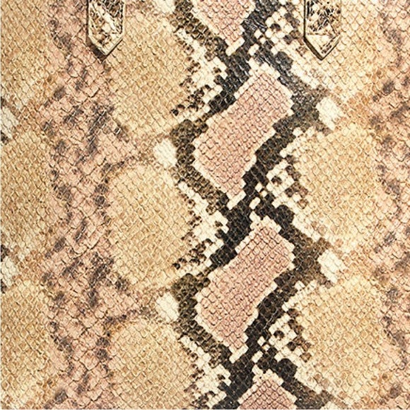 Madewell ZipTop Transport Crossbody Snake Embossed - Picture 3 of 15